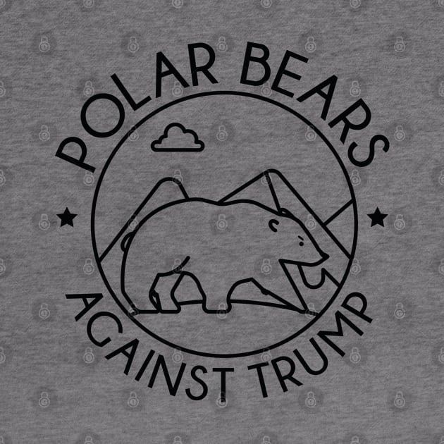 Polar Bears Against Trump by VectorPlanet